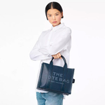 Сумка-тоут Marc Jacobs The Leather Medium Tote Bag Blue