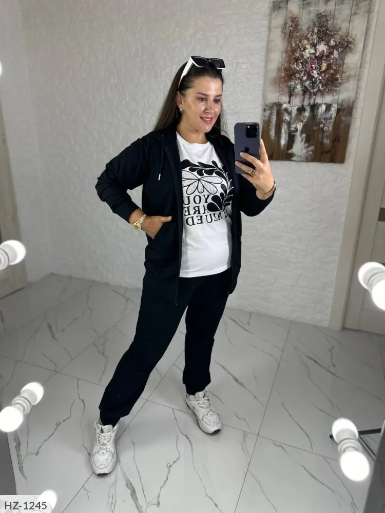 Костюм тройка HZ-3287 Фабрика Моды