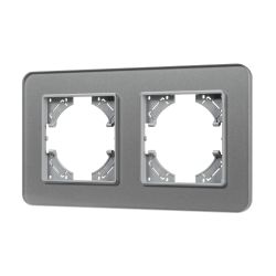 Рамка стеклянная FRM-OMALI-SFGS-2-GR (Arlight, -) 049710