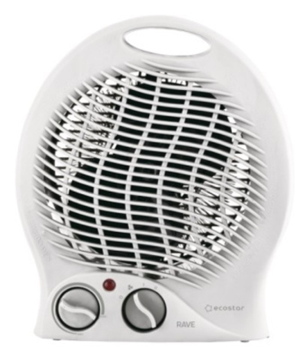 Тепловентилятор Ecostar Rave EFH-RV2000DS-WT
