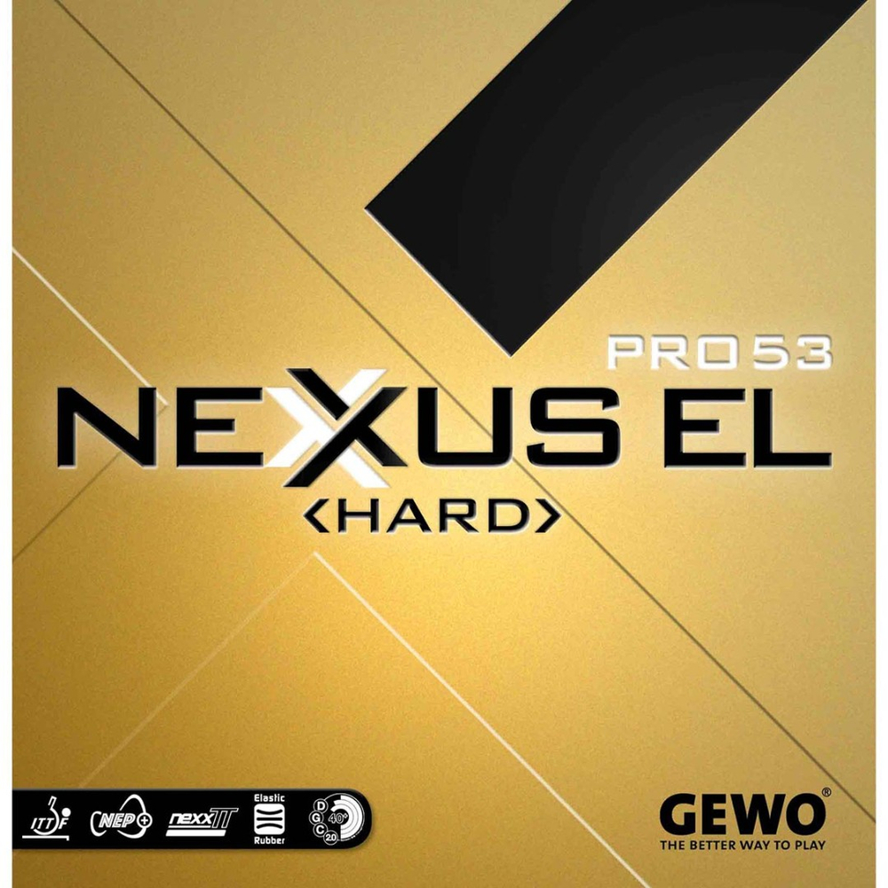 Накладка для настольного тенниса GEWO Nexxus EL Pro 53 Hard
