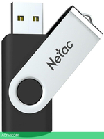 USB Flash-накопитель Netac NT03U505N-016G-30BK Black/Silver