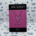 Фотокарта STRAY KIDS - MAXIDENT (SOUNDWAVE UNVEIL LUCKY DRAW | Сынмин)