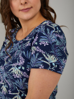 Футболка Фв-107/черника-веточки