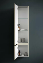 Шкаф-пенал SANCOS Very подвесной левый,  Beige Soft , 350х300х1600 мм, арт. PVR35LCE