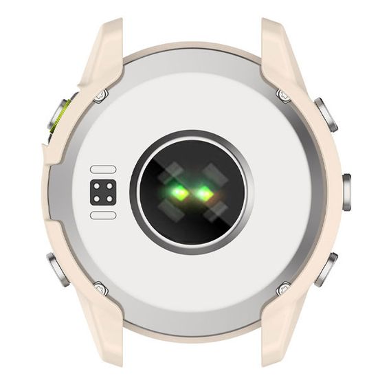 Защитный бампер чехол для часов Garmin MARQ Gen 2 Adventurer Athlete Aviator Captain Golfer материал TPU (Светло-бежевый)