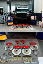 Усиленные тормоза для MERCEDES-BENZ G-CLASS G550 G500 W465 2024+ Мерседес