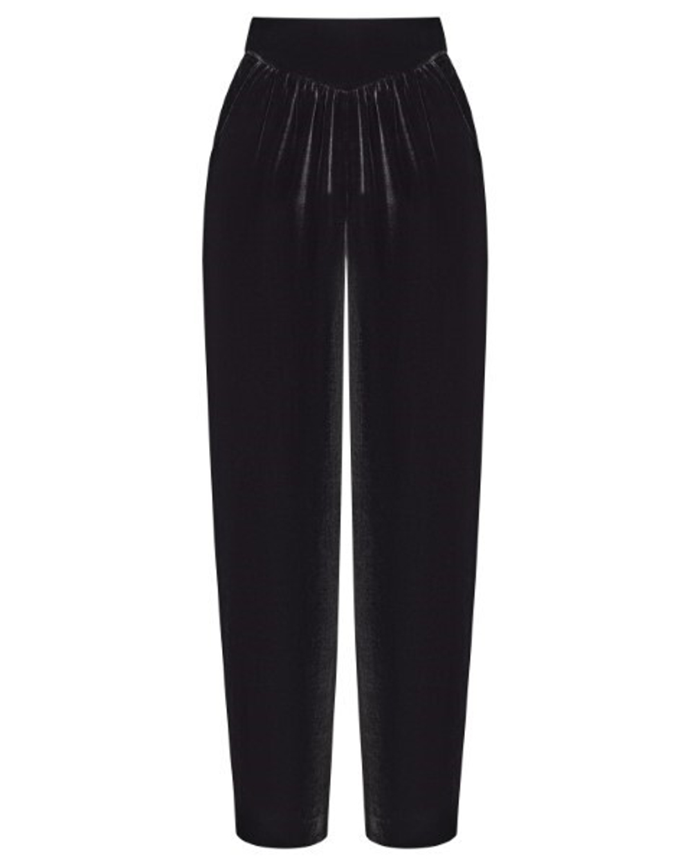 Naomi, брюки из черного бархата