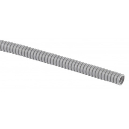 Труба гофрированная ПВХ ЭРА GOFR-20-100-PVC-T тяжелая серая 20мм с зондом 100м
