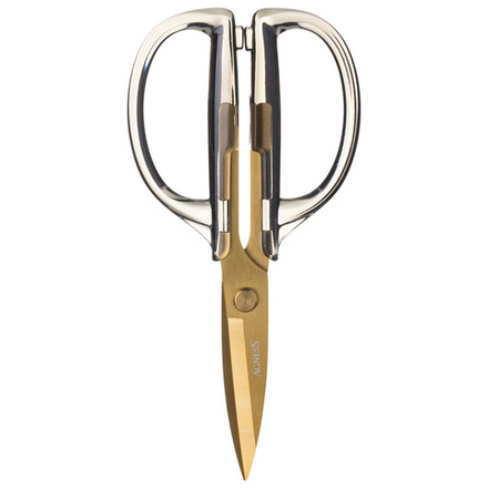 КУХОННЫЕ НОЖНИЦЫ ЦВЕТ СЕРЫЙ, ТИТАНОВОЕ ПОКРЫТИЕ ЛЕЗВИЯ, 19,5 СМ