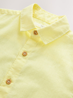 Рубашка с коротким рукавом для мальчика Next AB7-099, Лимонный