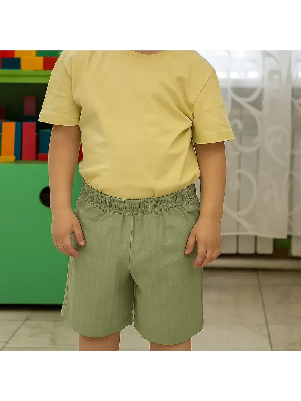 Шорты хлопок для худых детей