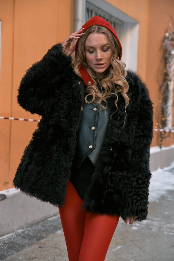 Чепчик красный