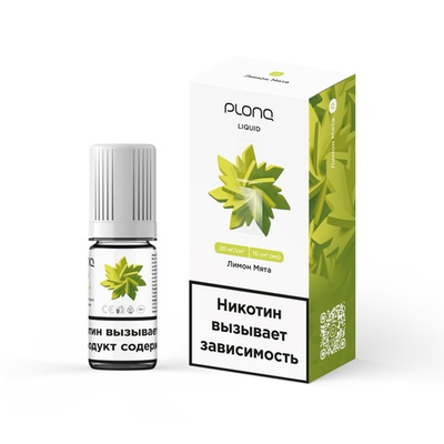Plonq Liquid - Лимон Мята, 10 мл