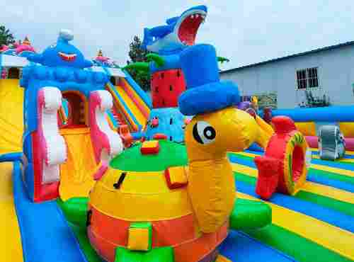 Коммерческий надувной батут «На морском дне 2», 20*10*8,5 м.