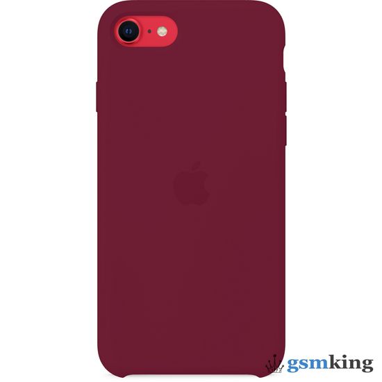Silicone Case iPhone 7 | 8 | SE 2020 | 2022 Rose Red «Kрасная роза»