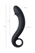 Анальный стимулятор Popo Pleasure Dorado черный 18 см