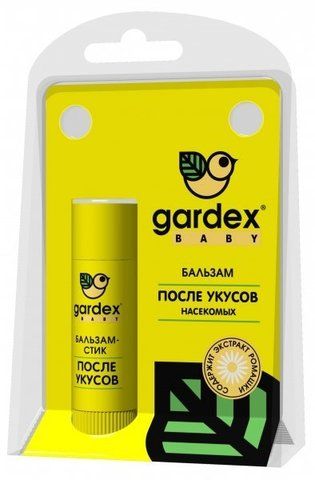 Бальзам-стик Gardex Baby детский после укусов 7мл (0123)