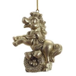 GAEM Фигурка декоративная подвесная "Лошадка", L6,5 W3,5 H7 см, 2в.