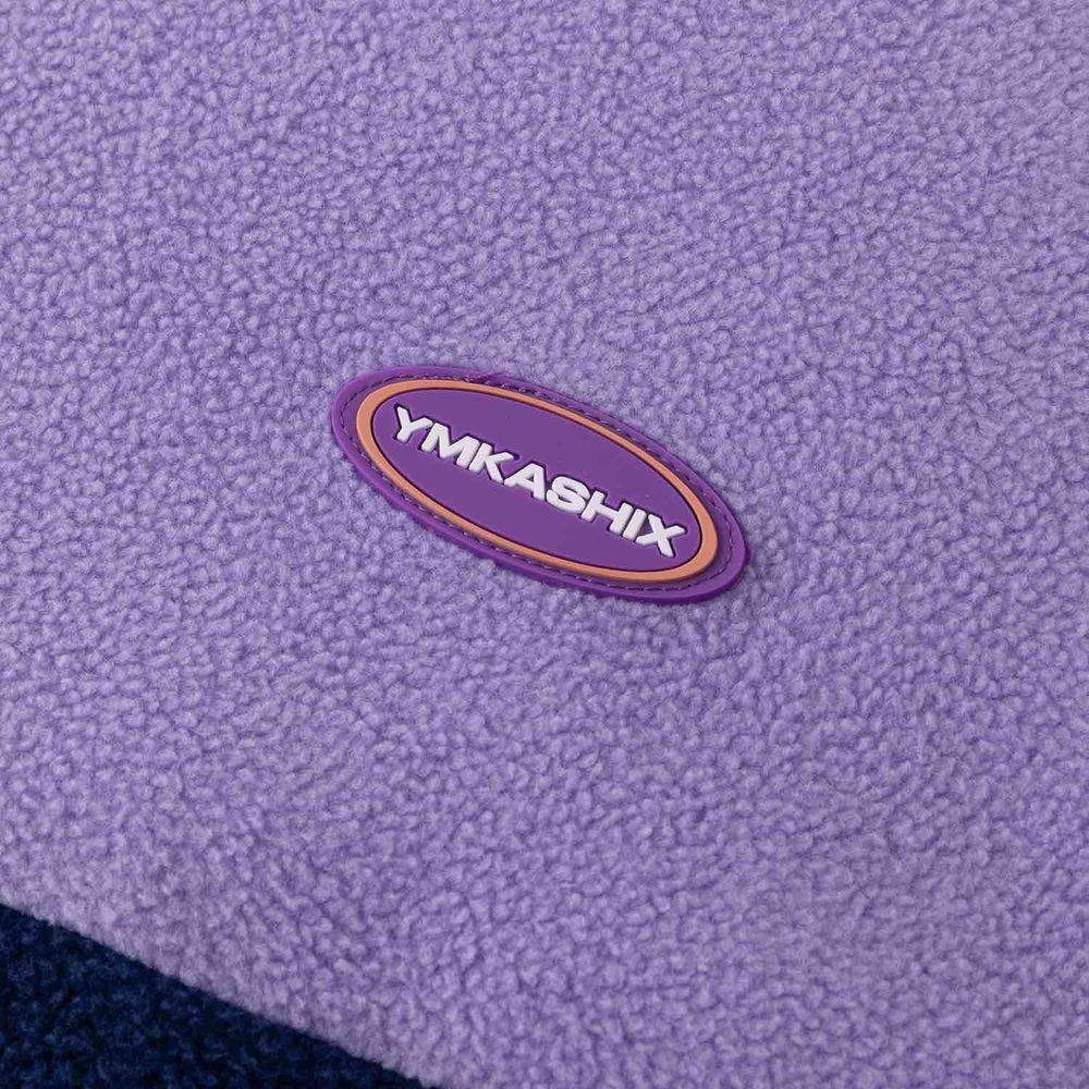 Толстовка Ymkashix Анорак Split Half фиолетовая/синяя