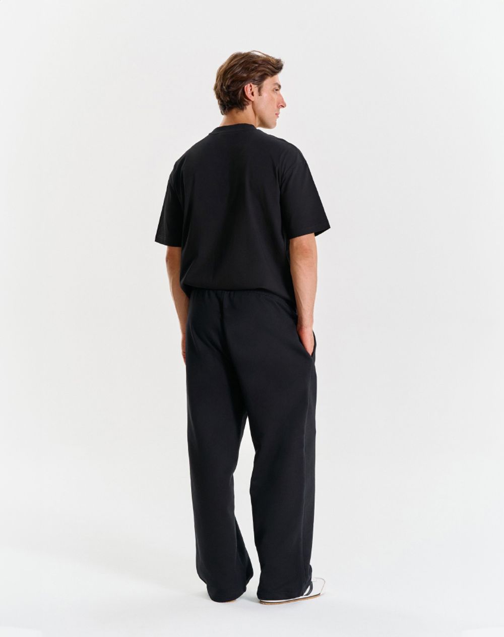 Брюки Bruler d'Amour Logo de base 01 черные