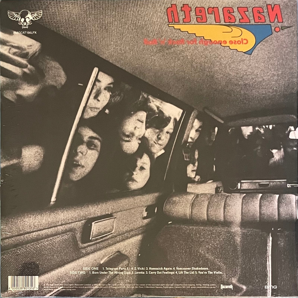 Nazareth – Close Enough For Rock 'N' Roll (Польша 2022г.) Blue