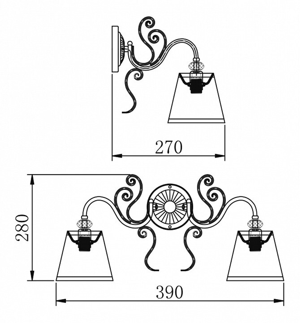 Бра Maytoni ARM420-02-R