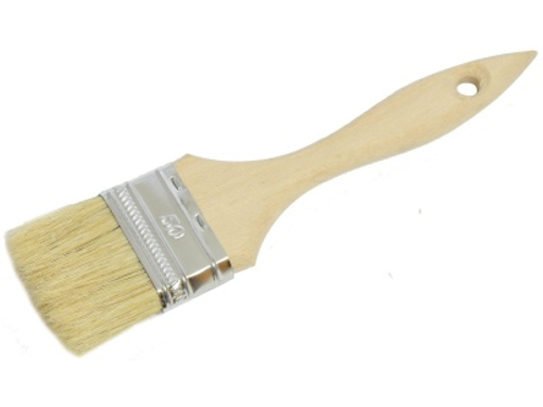 Кисть плоская Хобби искусственная щетина 50мм