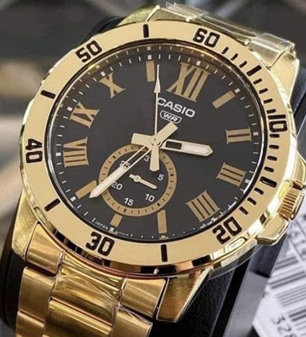 Мужские наручные часы Casio MTP-VD200G-1B