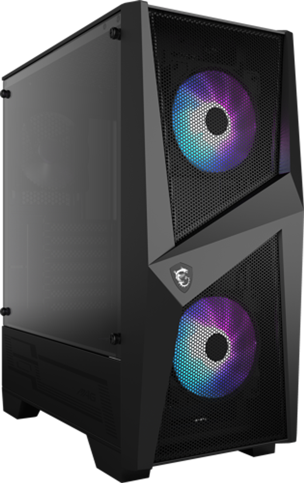 Компьютерный корпус MSI MAG FORGE 100R ATX/mATX/Mini-ITX 2x3.5", 3x2.5", 2xUSB 3.2 Gen1, Audio, Mic, Mid-Tower