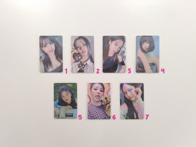 Фотокарты TWICE - BETWEEN 1&2 (Withmuu LD)