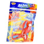 Бластер с мягкими пулями, м/пуль 3шт., пакет M7897