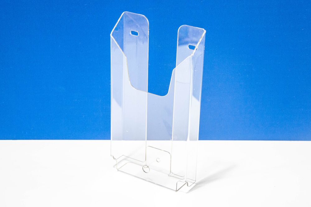 Карман буклетница для буклета 100х210 объем 25 мм 1,5 ПЭТ