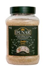 Рис Dunar Басмати Elonga непропаренный банка 1 кг 2 шт