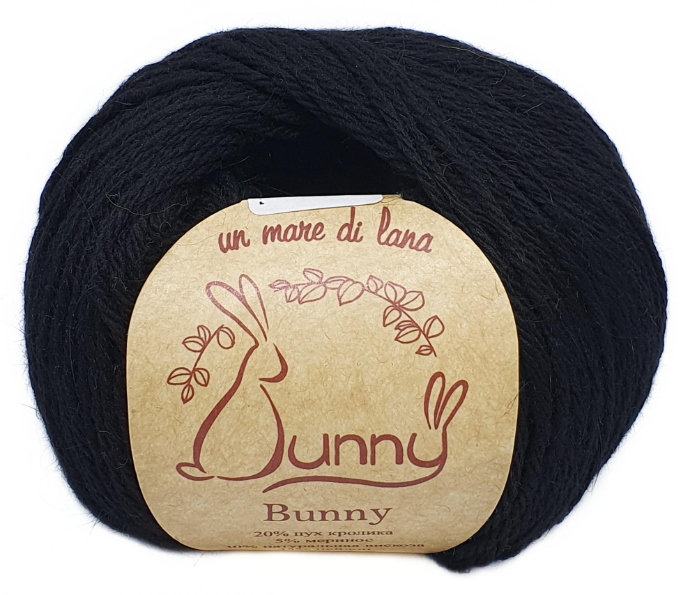 Пряжа Bunny 50г, 200м, 20%пух кролика, 5%меринос, 30%натуральная вискоза, 45%нейлон (цена за 1 шт)