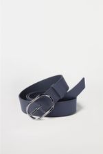 БАЗОВЫЙ РЕМЕНЬ С ОВАЛЬНОЙ ПРЯЖКОЙ GRAPHITE