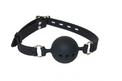 Дышащий кляп Party Hard Charmer M (Цвет: черный)