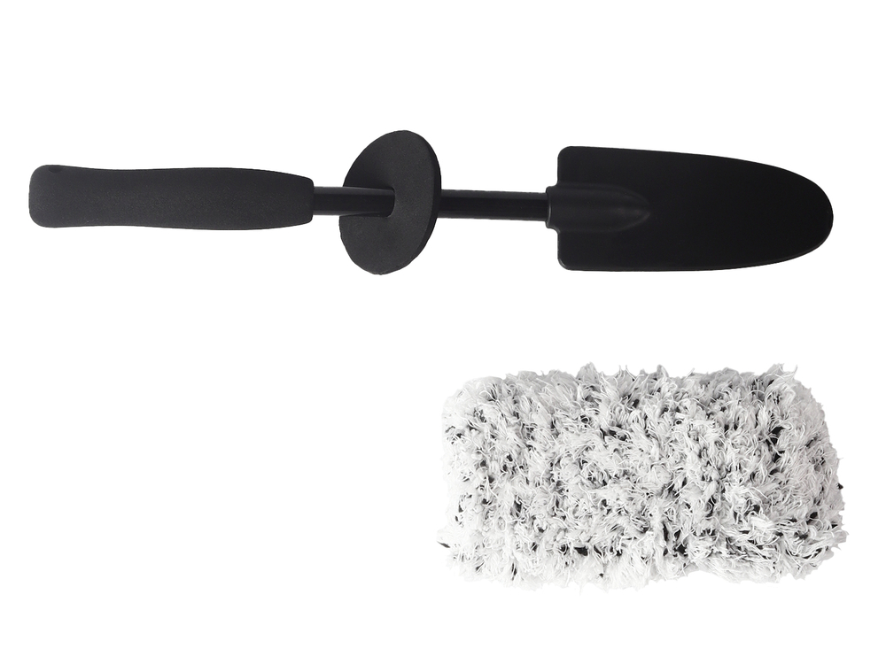 Glosswork Removable Microfiber Wheel Brush Микрофибровая щетка - ершик д/дисков со сменной насадкой, GWWB-05
