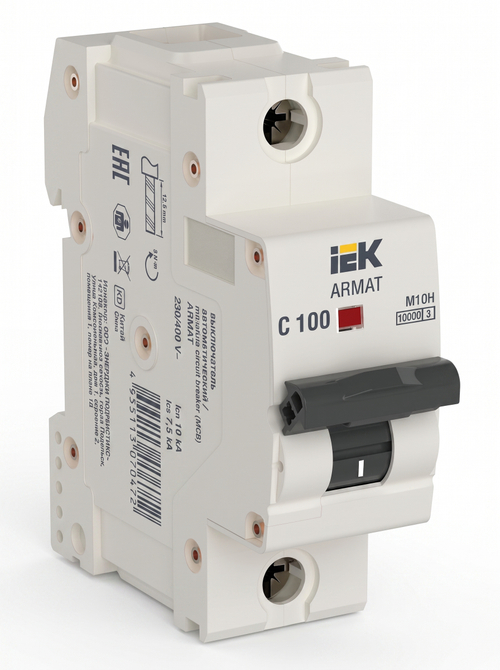 Авт. выкл. ARMAT M10H 1P C 100А IEK