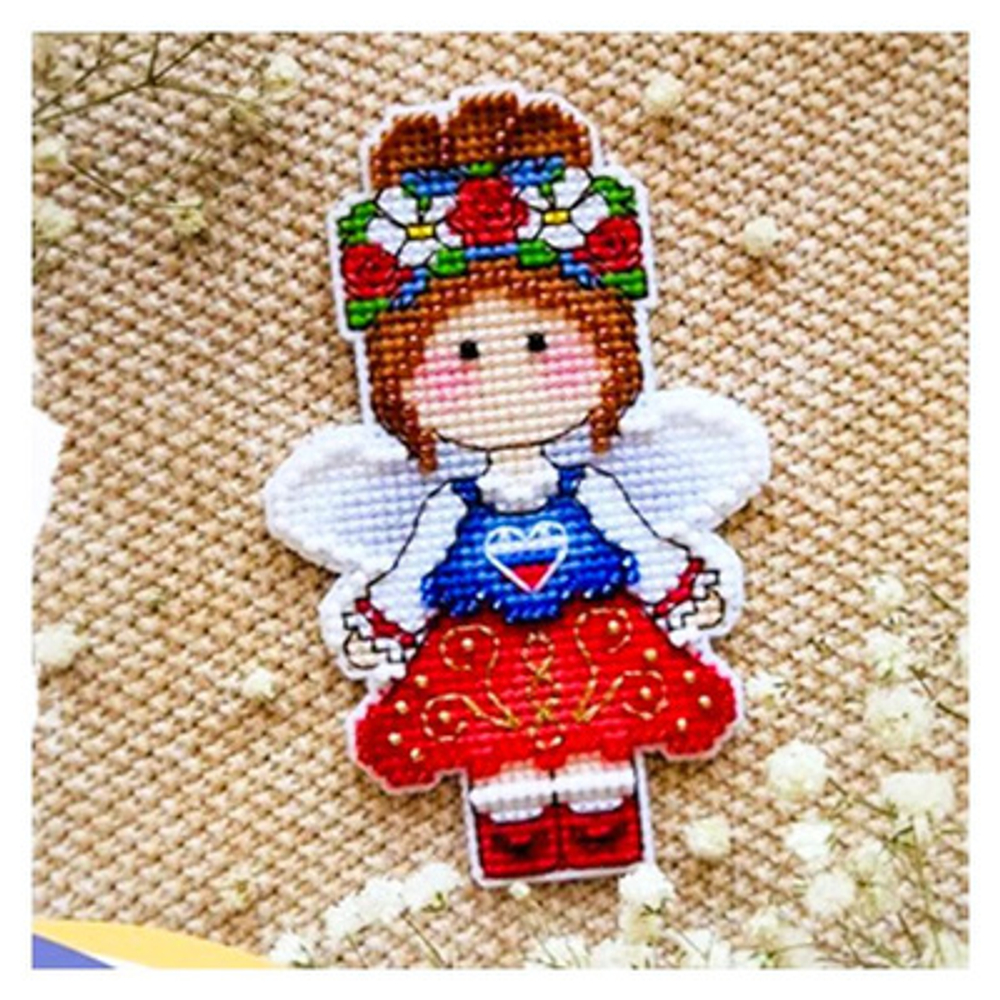 "Дюймовочка Русская Весна"-03893(14) вышивка