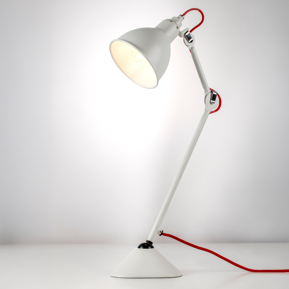 765916 Настольная лампа LOFT 1х40W E14 БЕЛЫЙ