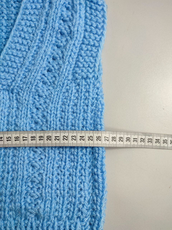 Жилет вязаный с шерстью на 1,5-2 года