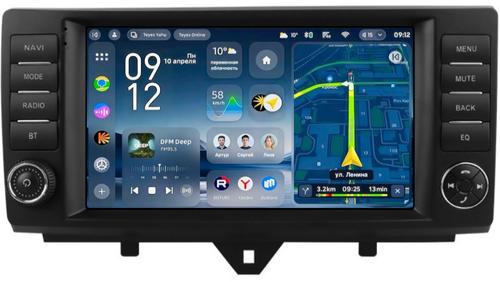 Магнитола для Smart ForTwo W451 2012-2015 (рамка с крутилками и кнопками) - Teyes CC4-PRO монитор 9.5" 2K QLED на Android 13, Быстрейшая, Snapdragon 778G, ИИ, CarPlay, DSP, 4G SIM-слот
