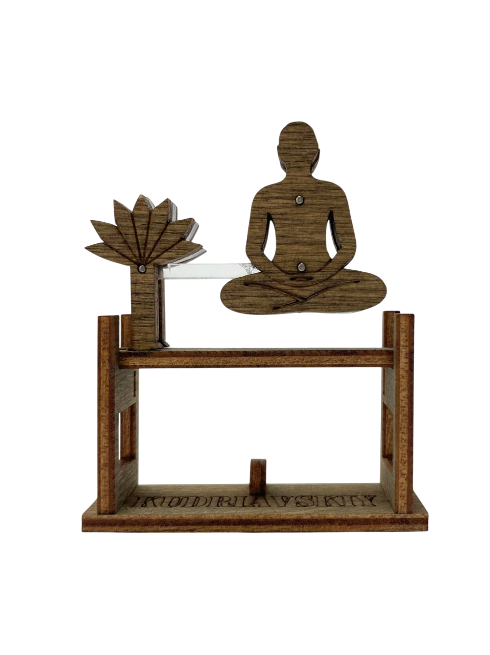 Деревянная подставка под благовония Левитирующий Буддистский Монах (KUDRIAVSKIY)