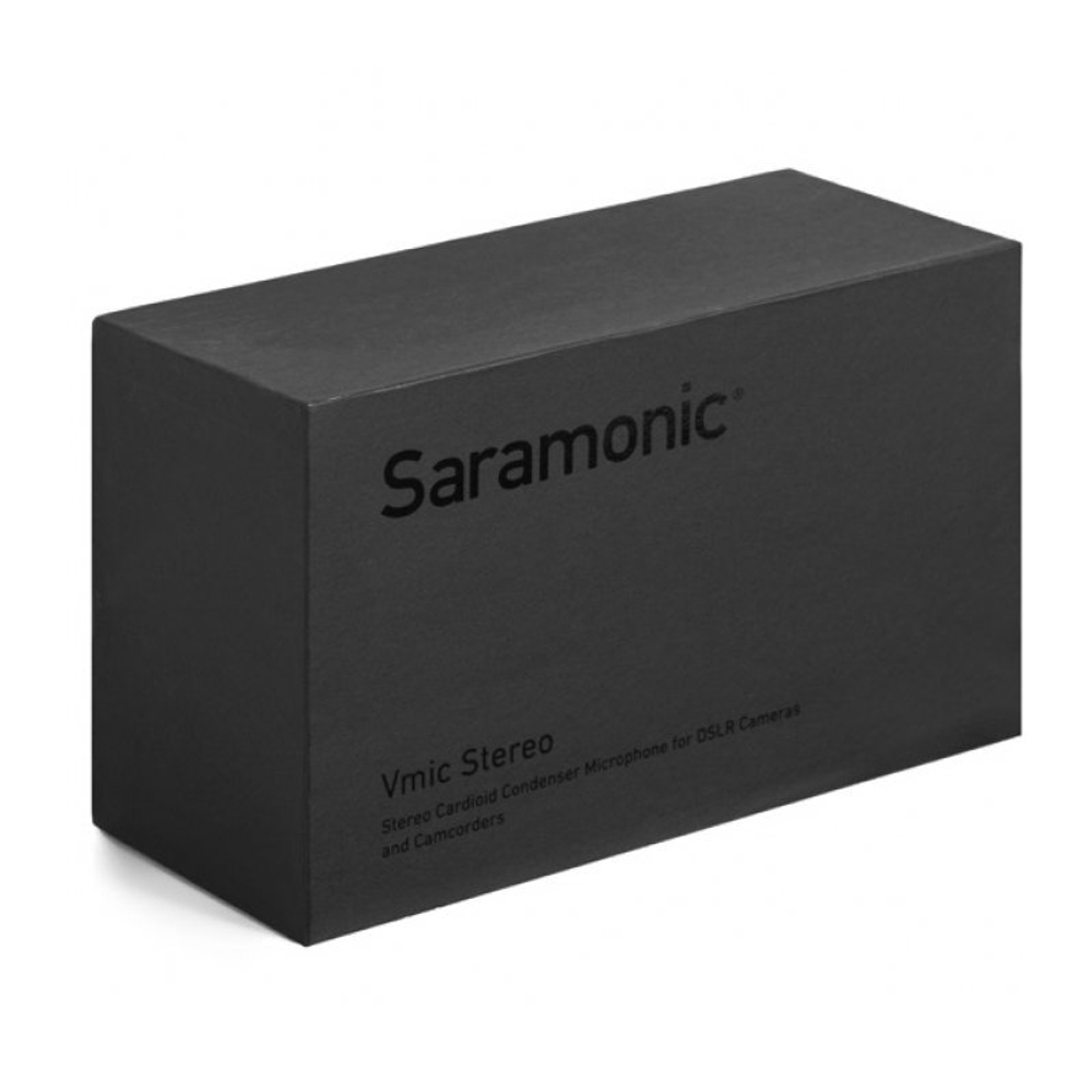 Микрофон Saramonic Vmic Stereo, стерео, 3.5 мм TRS