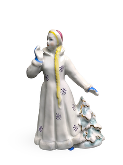 Фарфоровая статуэтка "Снегурочка" (Дулево)