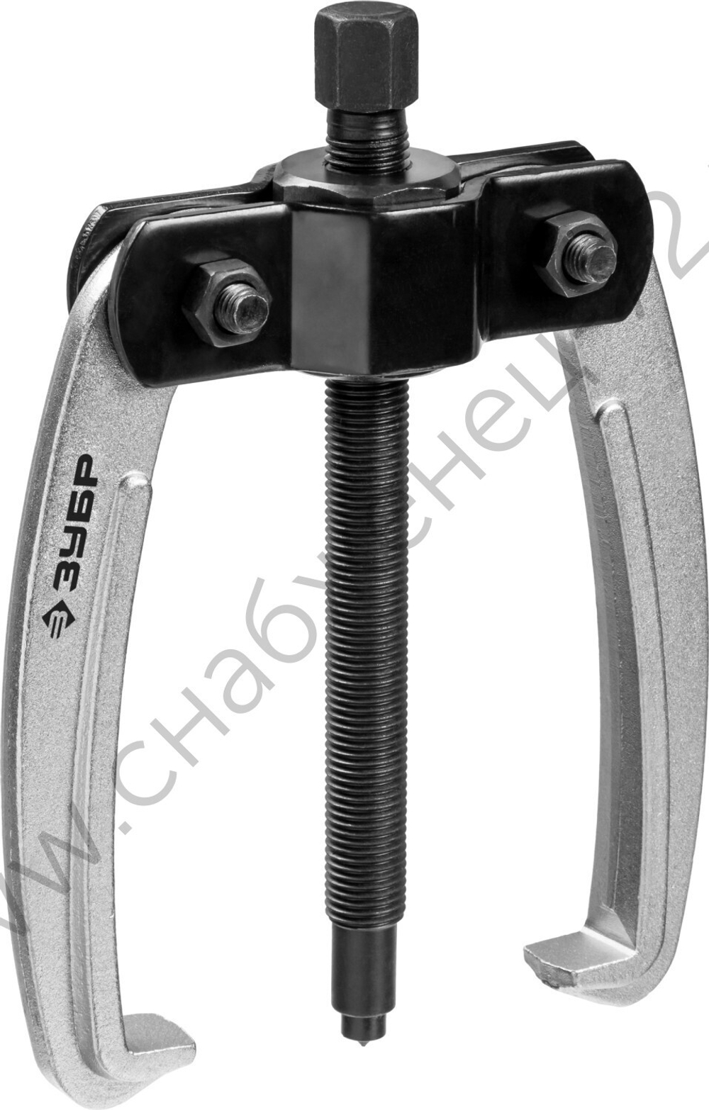 ЗУБР d 50 - 200 мм, шарнирный двухзахватный съемник с серповидными захватами, Профессионал (43322-160)