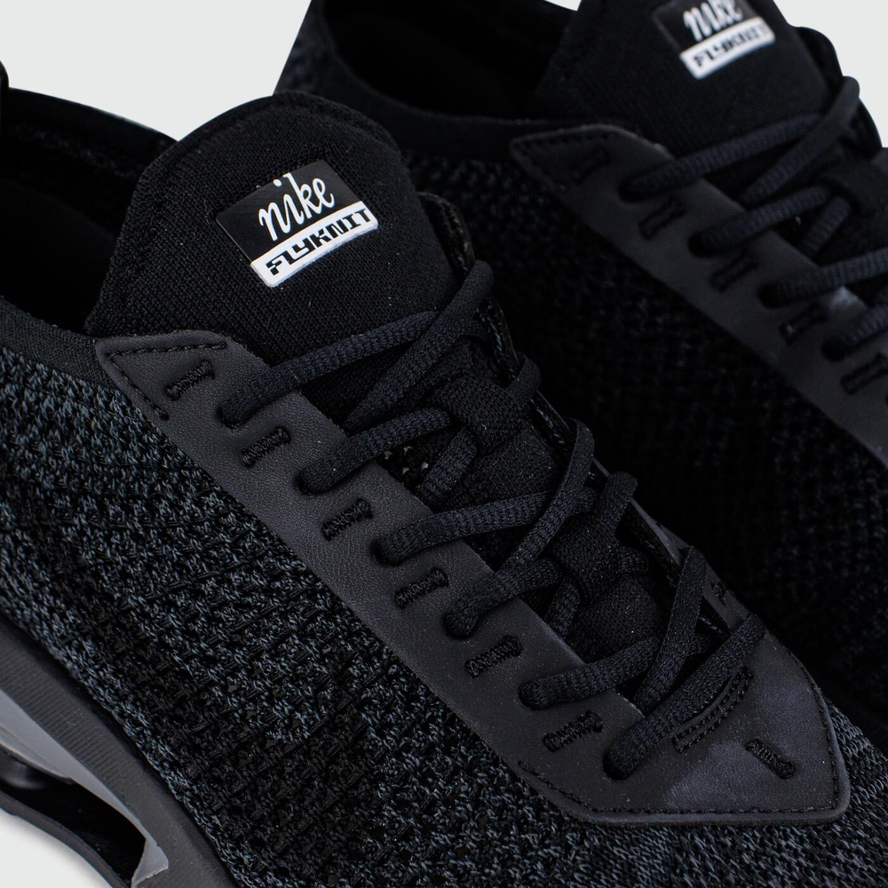 Кроссовки Nike Air Max Flyknit Racer Black Grey