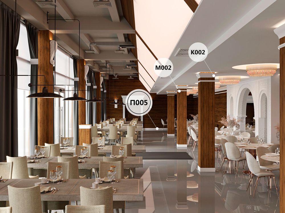 Карниз Ecopolymer, 120x53 мм