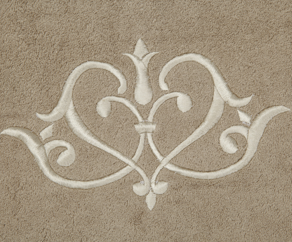 Набор полотенец 2 шт Old Florence Ванити коричневый